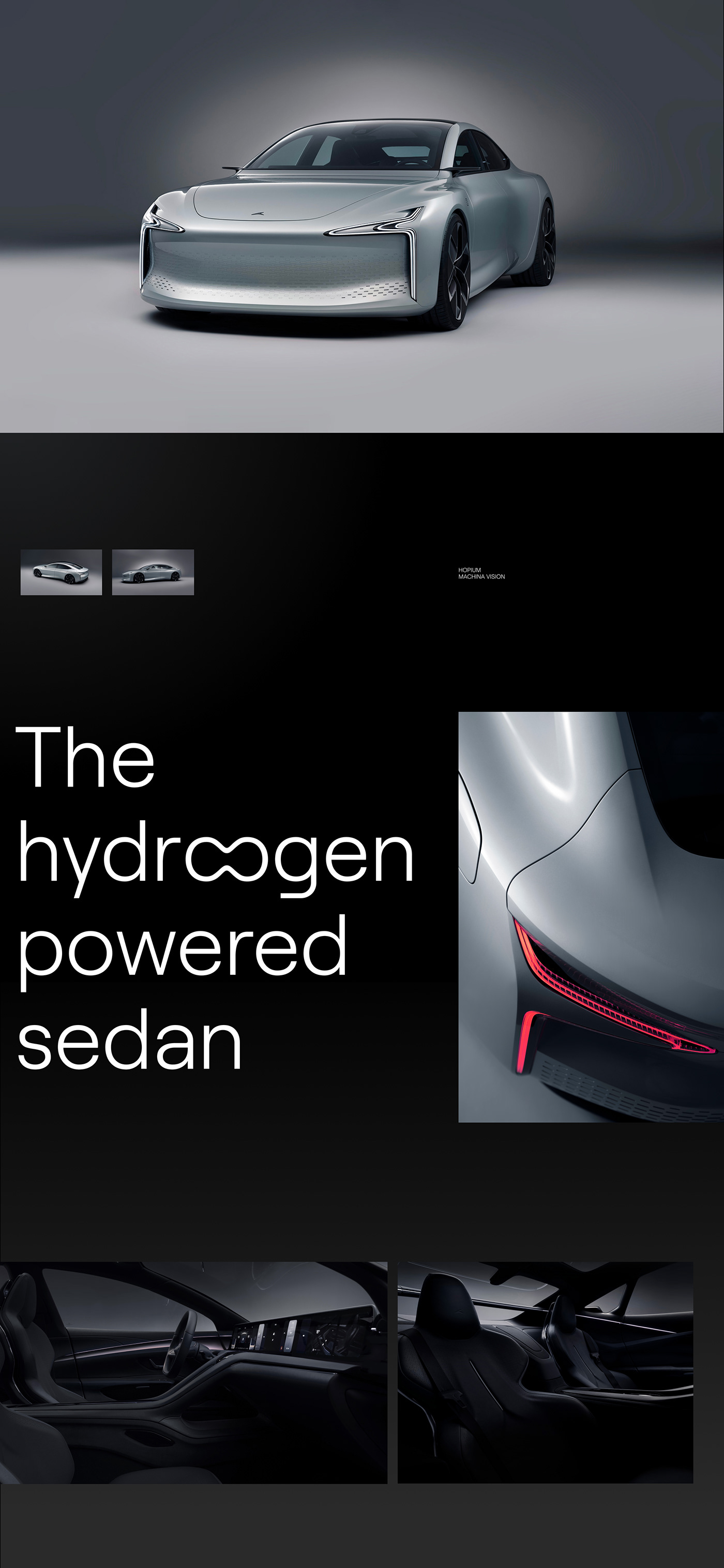 automotive   branding  car Hydrogen interactive mobile mobility UI/UX visual identity Web Design 