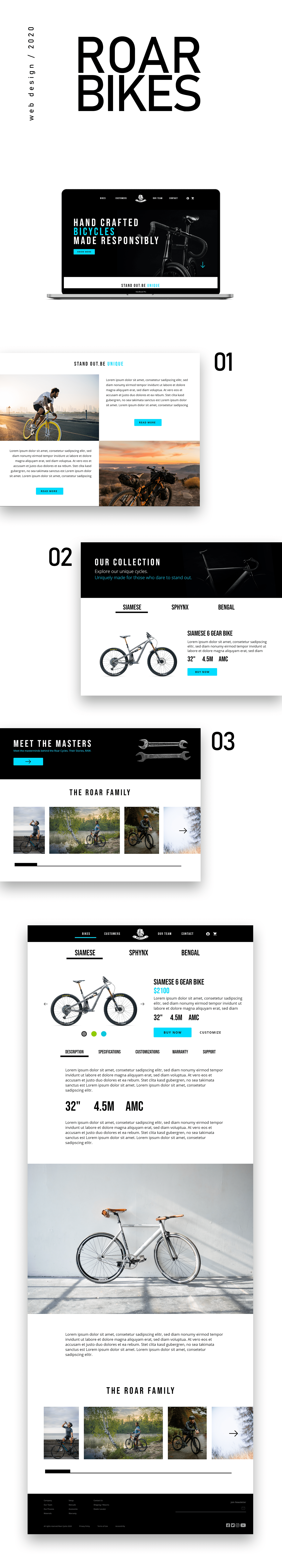 adobexd Bicycle bikes UI uidesign ux uxdesign Webdesign Website websitedesign