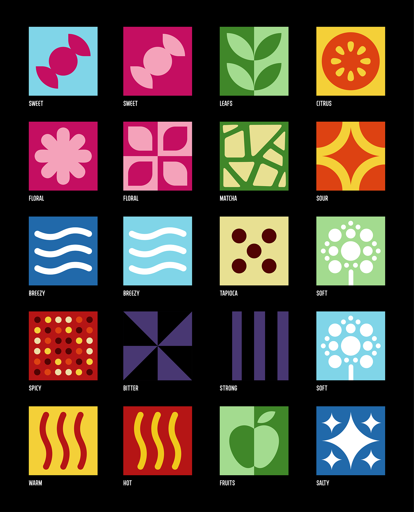 festival tea culture identity logos brand identity system design pattern Nature plants
