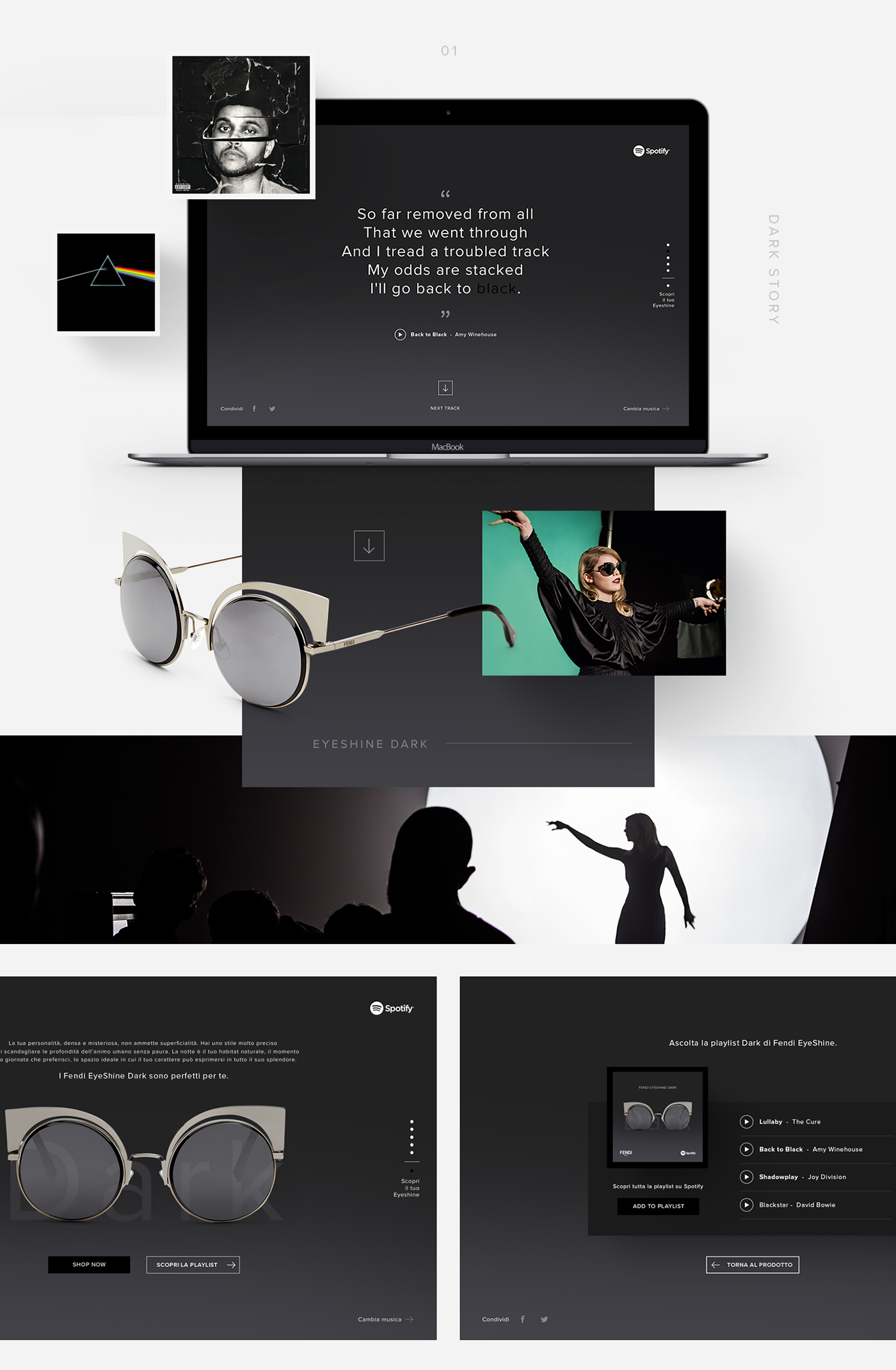 fendi Sunglasses Fashion  UI ux design
