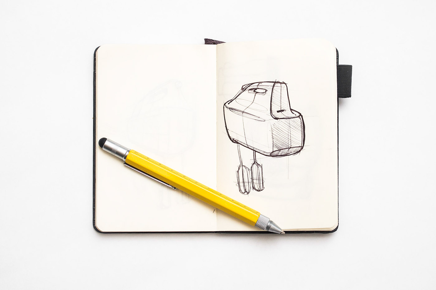 sketchbook pen paper skills designer process ILLUSTRATION 