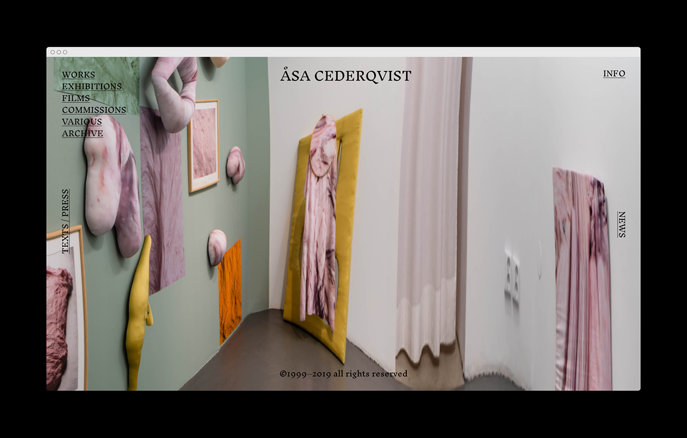 website design idea #616: Åsa Cederqvist – Website