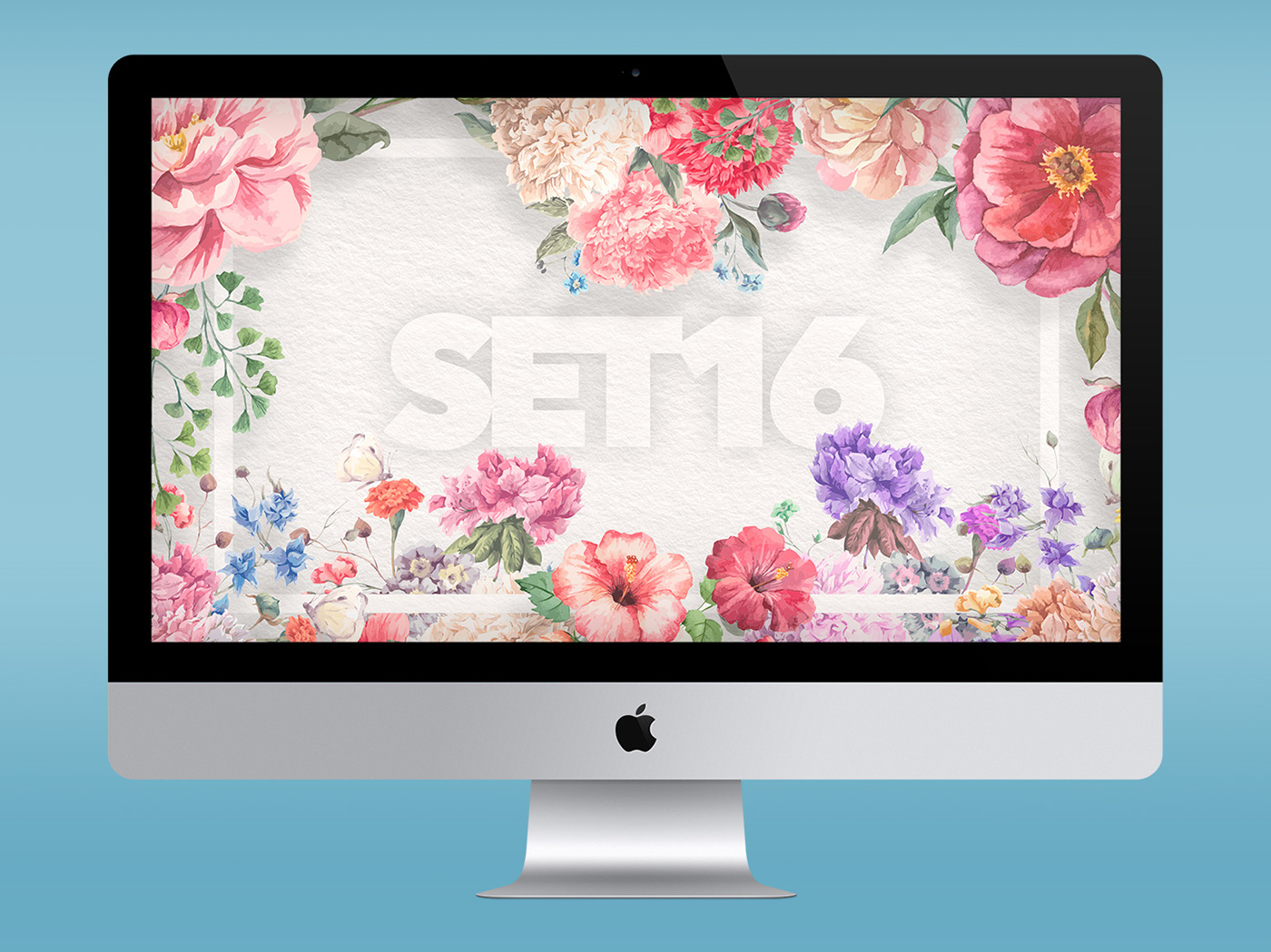 Parallasse slideshow Website fiori flower presentation design graphic