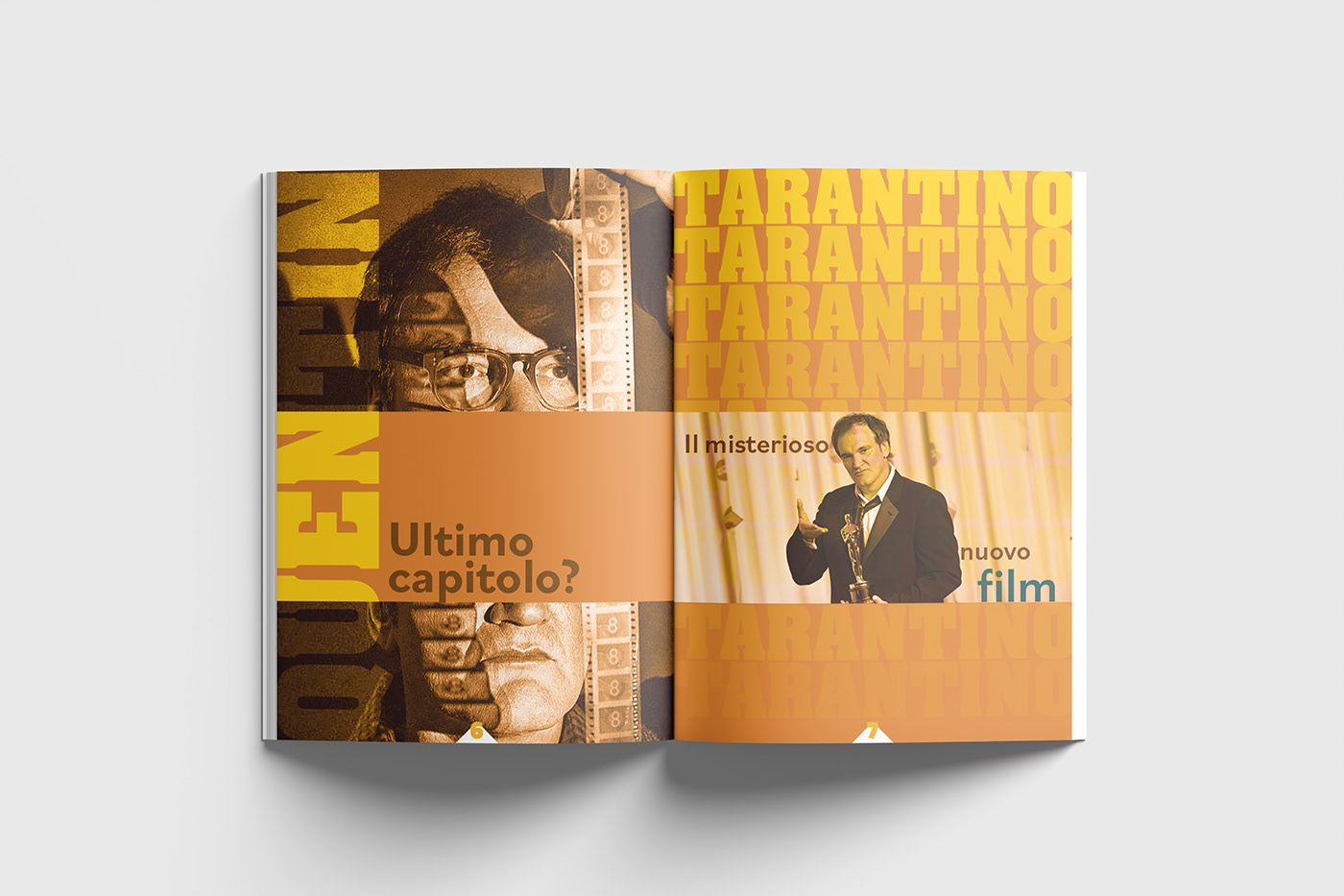 magazine design graphic design  RESTYLING Cinema Poster Design Graphic Designer typography   InDesign indesign magazine