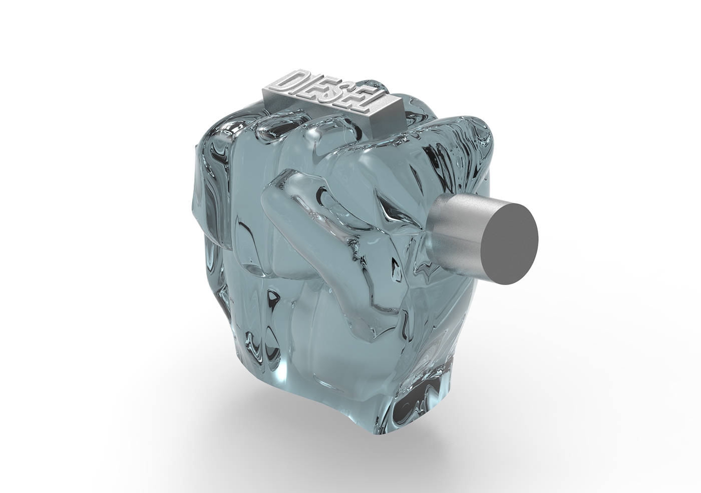 Diesel 3d printing 3D modeling Fragrance Impresión 3D