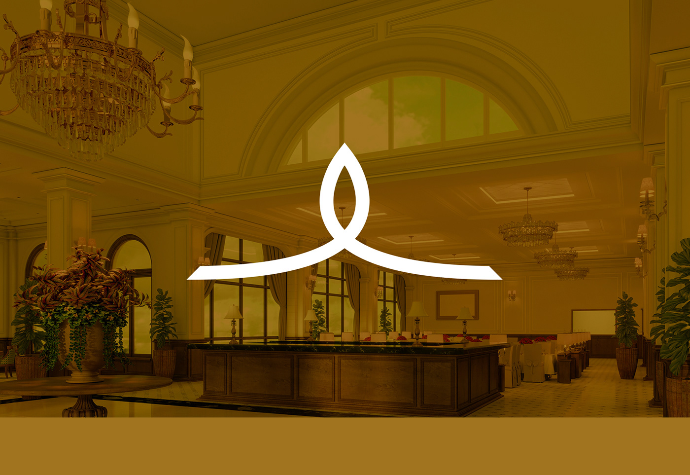 hotels logo mecca islamic arabic emblem shape