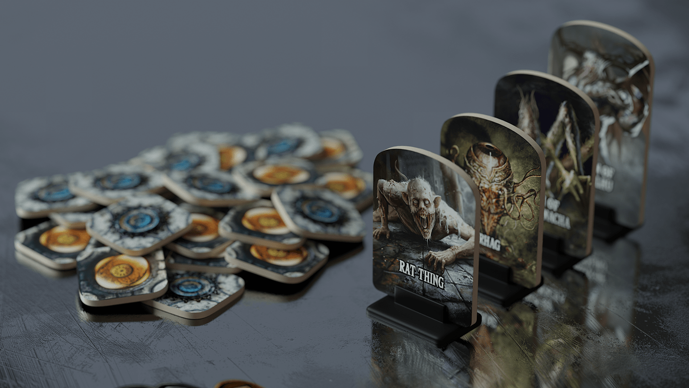 board game product renders promo video