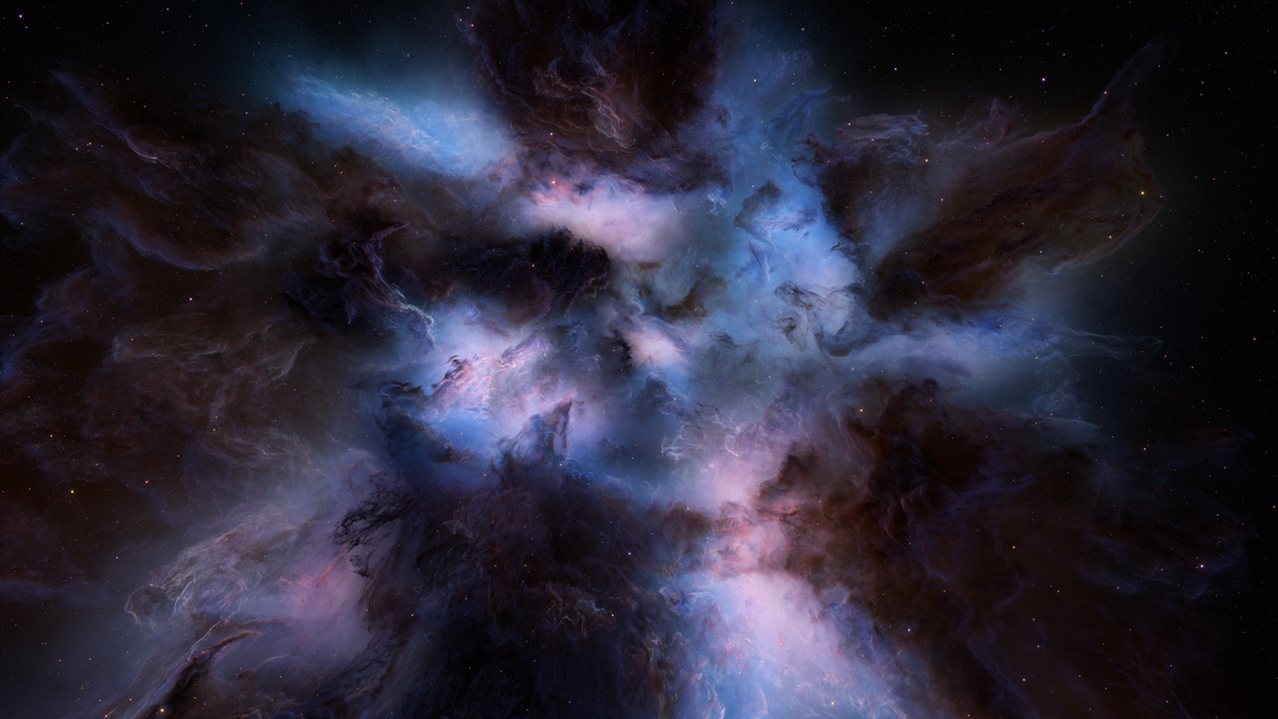 cosmos nebula nebulae stars universe light particles physics