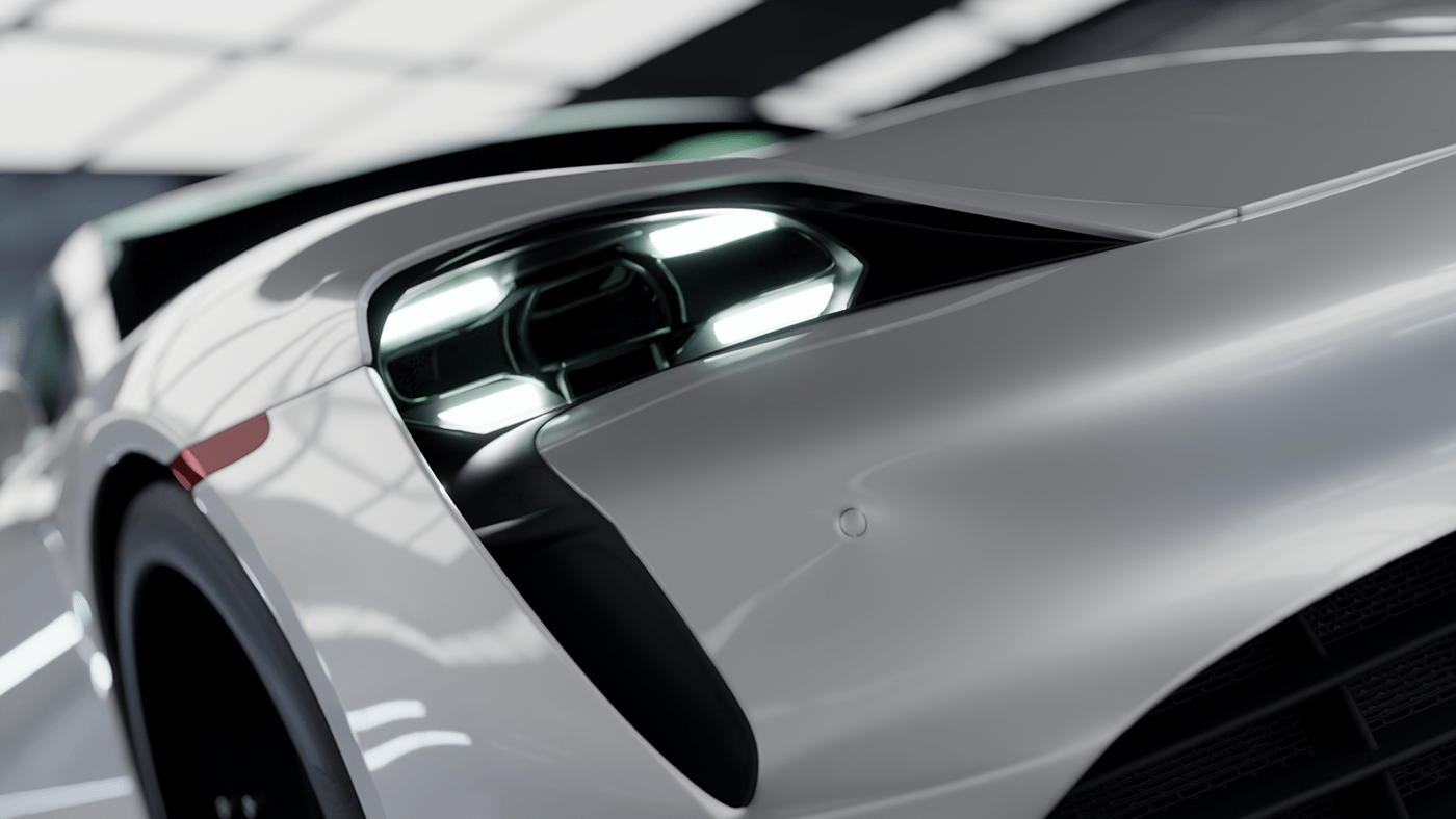 gfx 3D 3d car automotive   car car design Porsche Porsche Taycan sports car Taycan