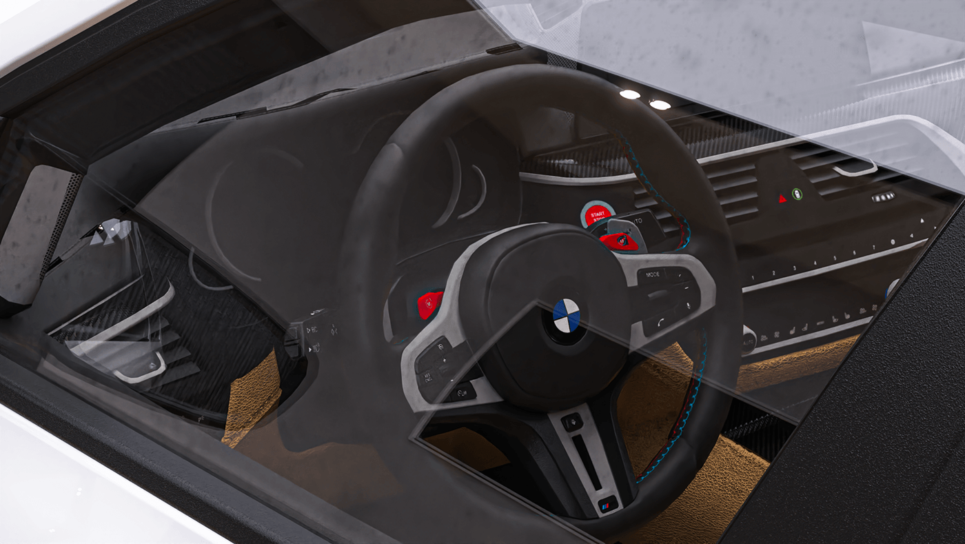 BMW car automotive   3D 3d render Render CGI luxury