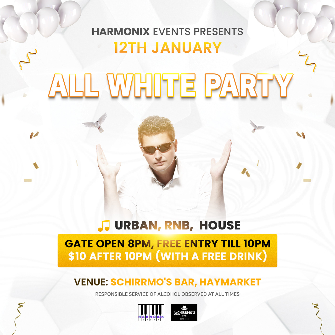 
Event | DJ Party Poster | Social Media Design 