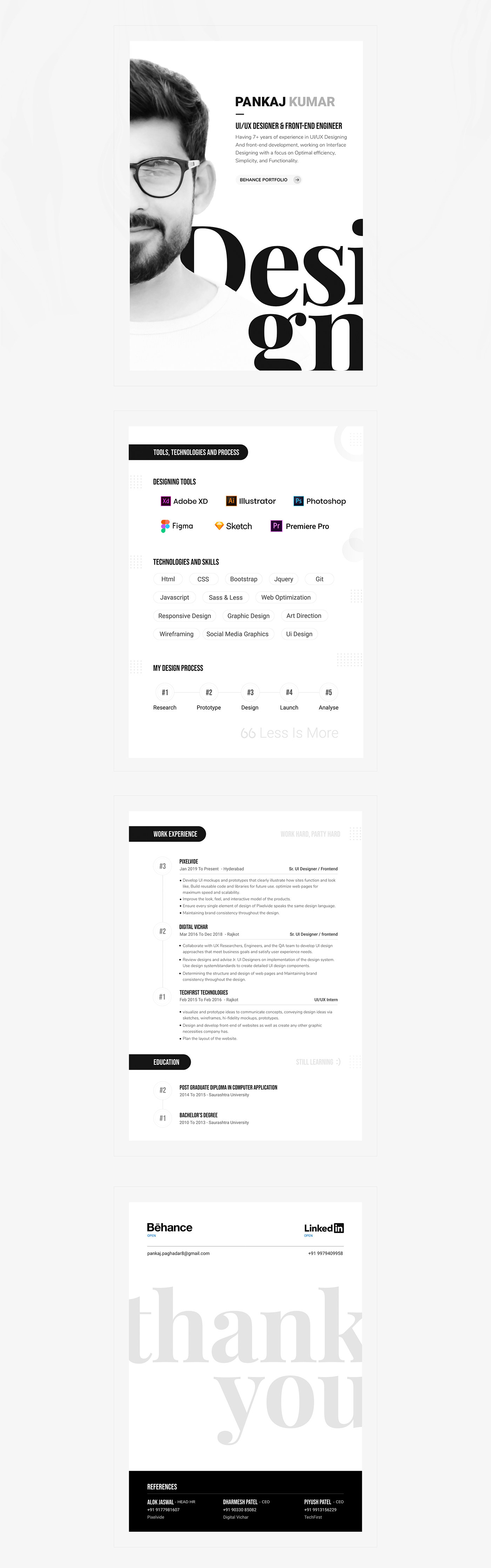 resume pages