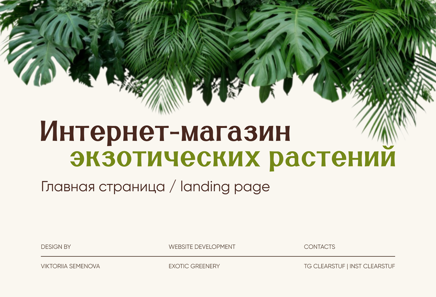 Web Design  Website Flowers design UI/UX store Figma landing page веб-дизайн lending