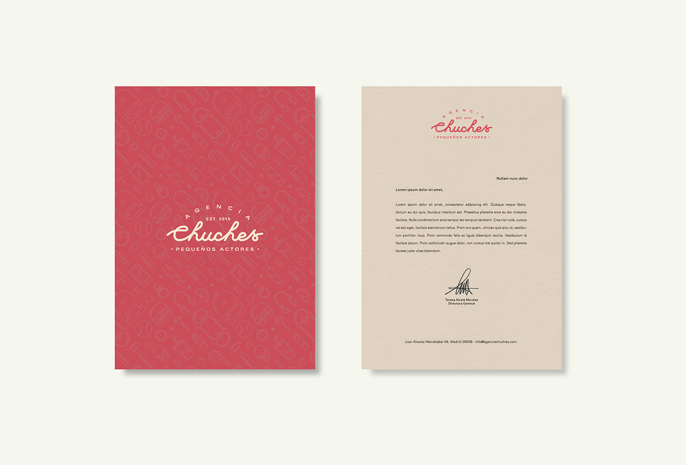 brand identity marca identidad Stationery corporate Icon agency Calligraphy   pattern