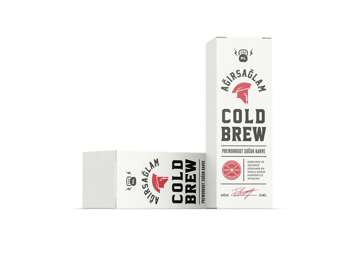 brew cold Mockup Packaging