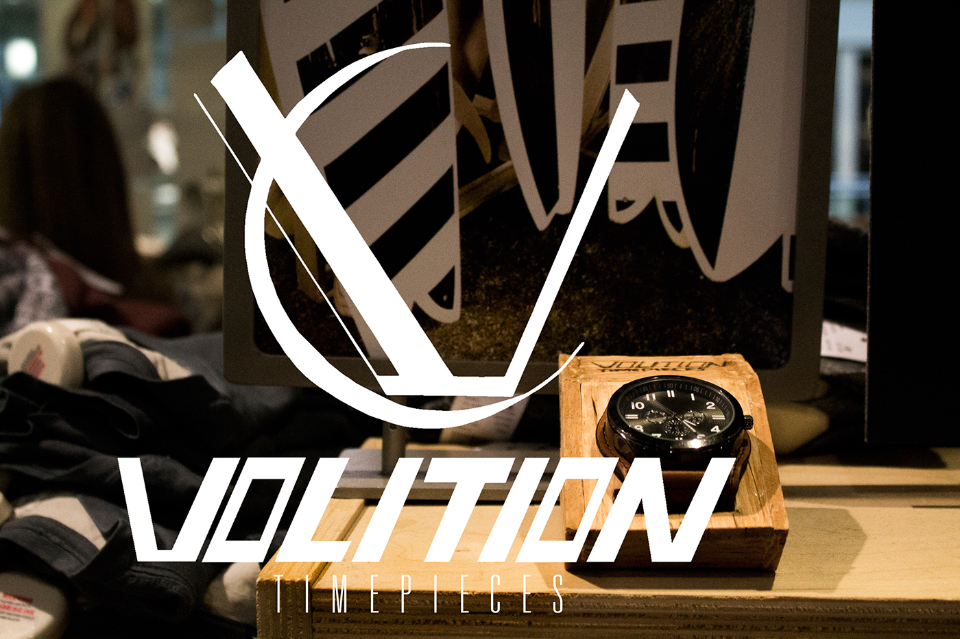 Volition Timepieces mens watch design Rebrand