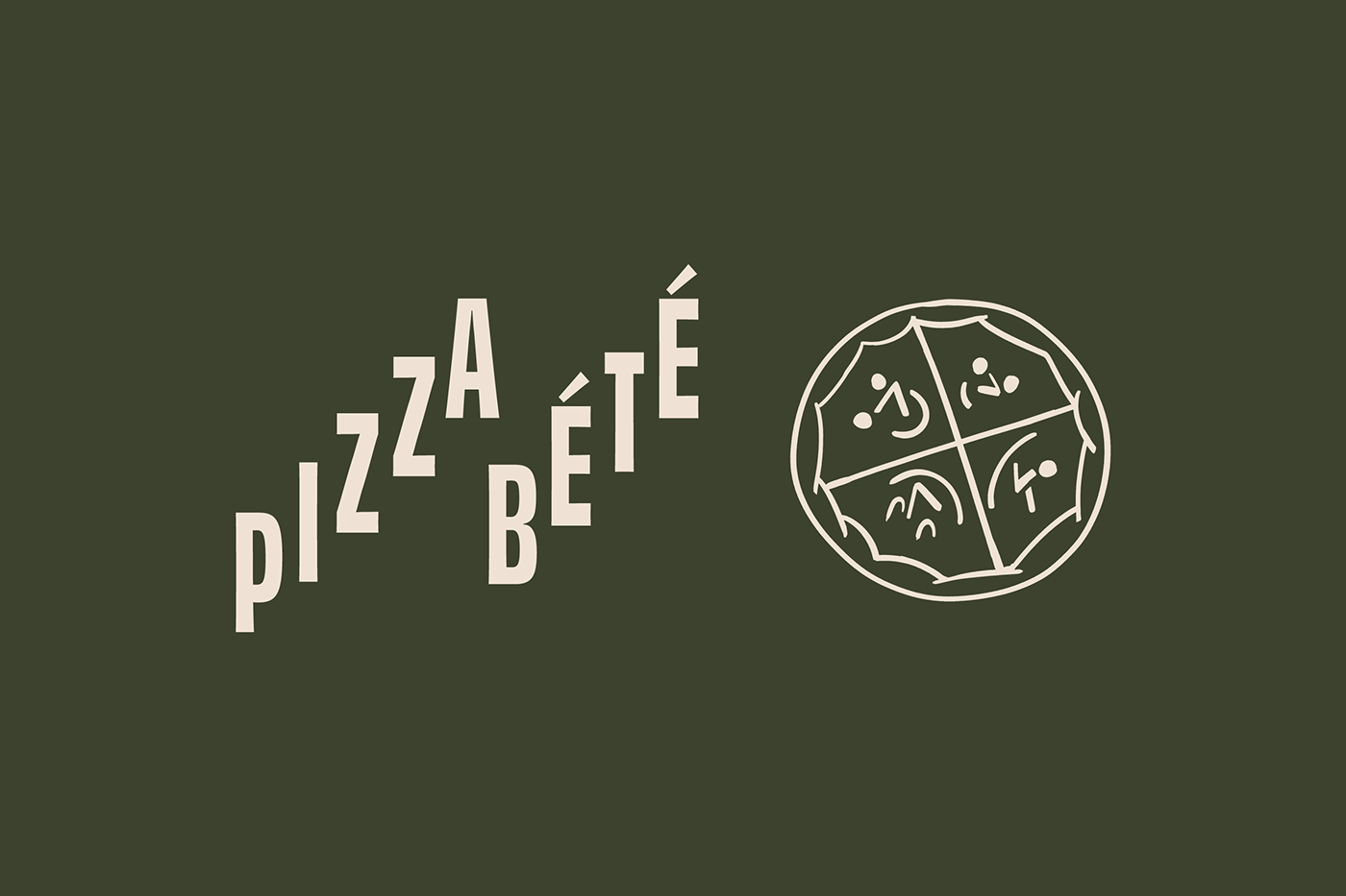 Pizza brand identity hungary logo visual identity Brand Design