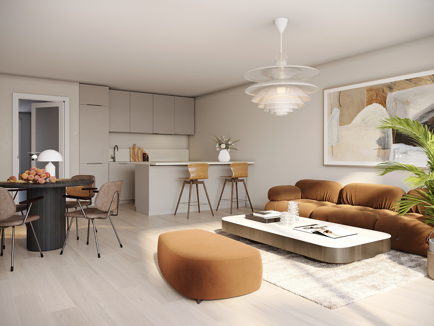 livingroom cozy warm colors luxury
