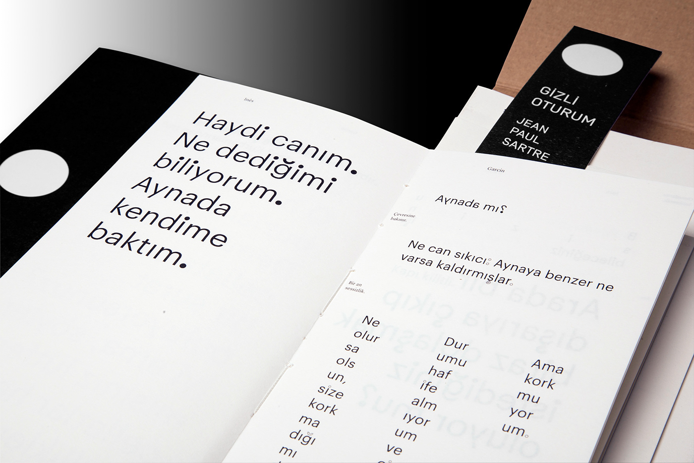editorial editorialdesign page Layout concept book Bookdesign sartre istanbul Turkey