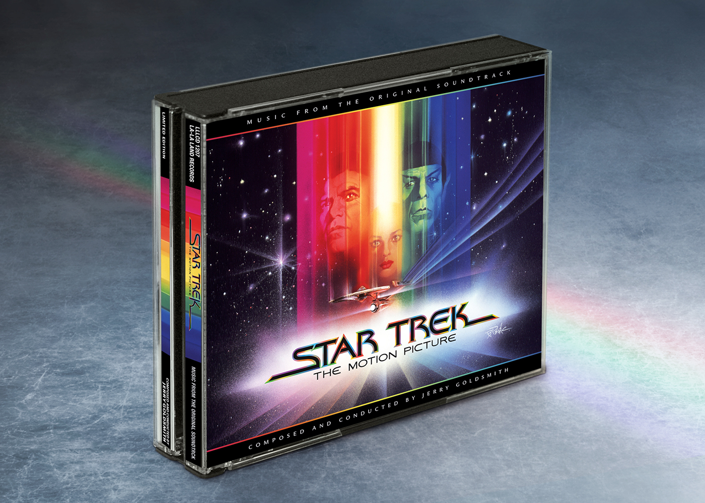 CD design La-La Land Records soundtrack jerry goldsmith Star Trek Paramount Pictures