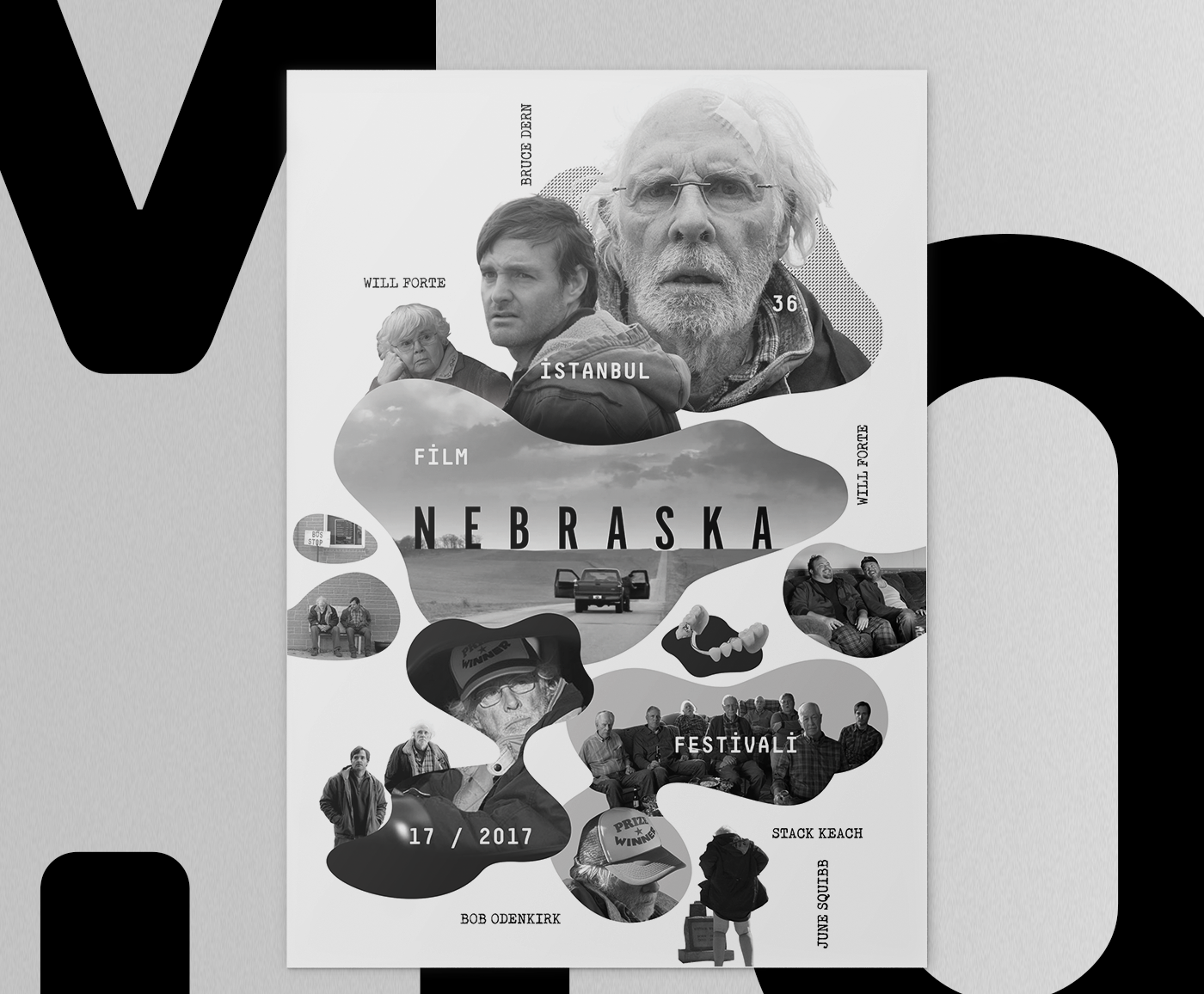 poster Nebraska movie design