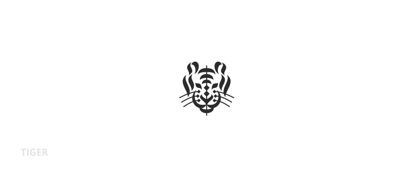 animal Calligraphy   logo tiger owl snake gorilla bear ram FOX