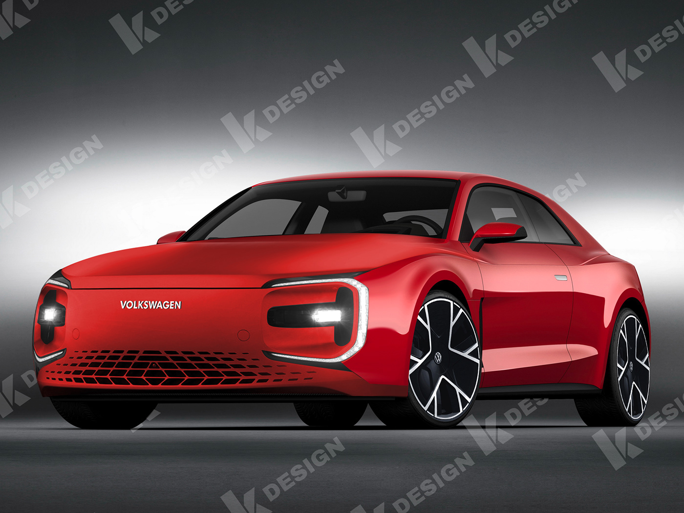 Auto Automotive design CGI concept car rendering