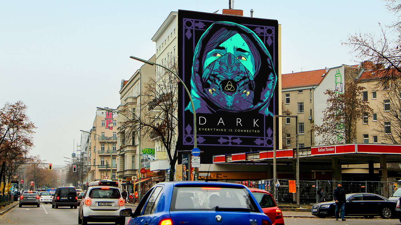 dark movie poster movieart Mural Netflix Scary time travel wallart