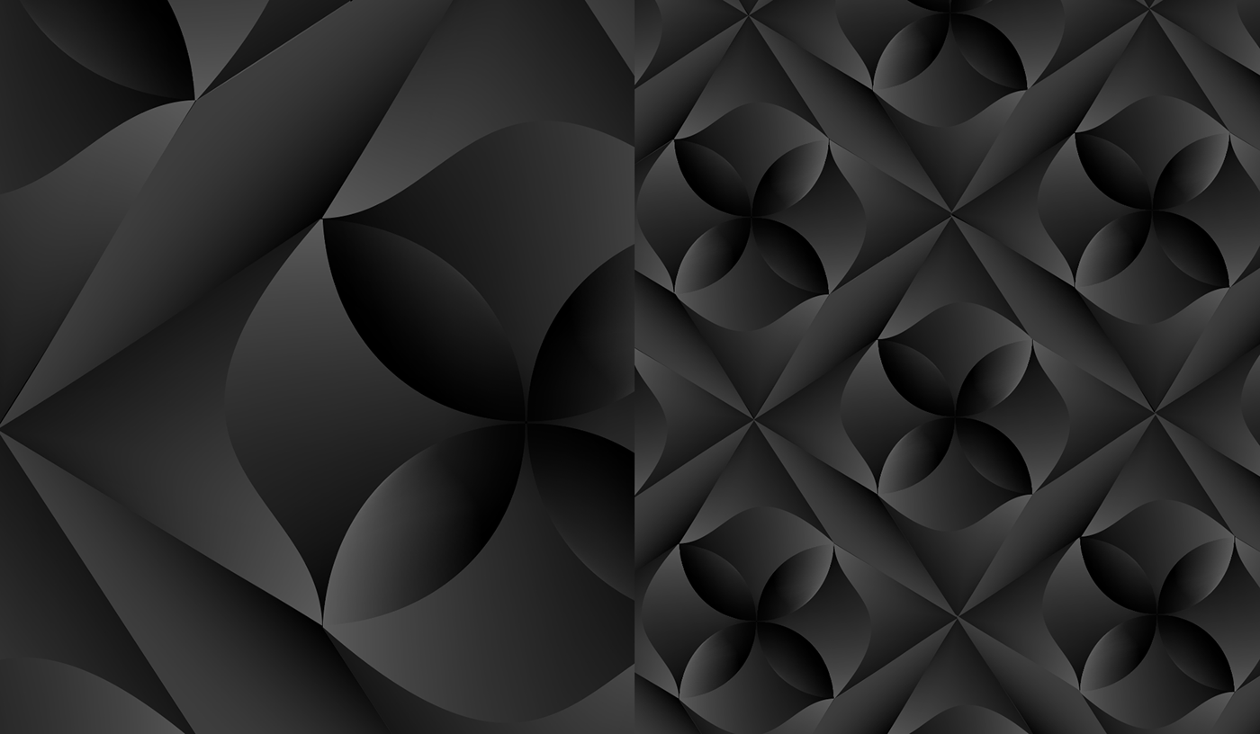 branding  logo dark black geometric pattern Classic modern