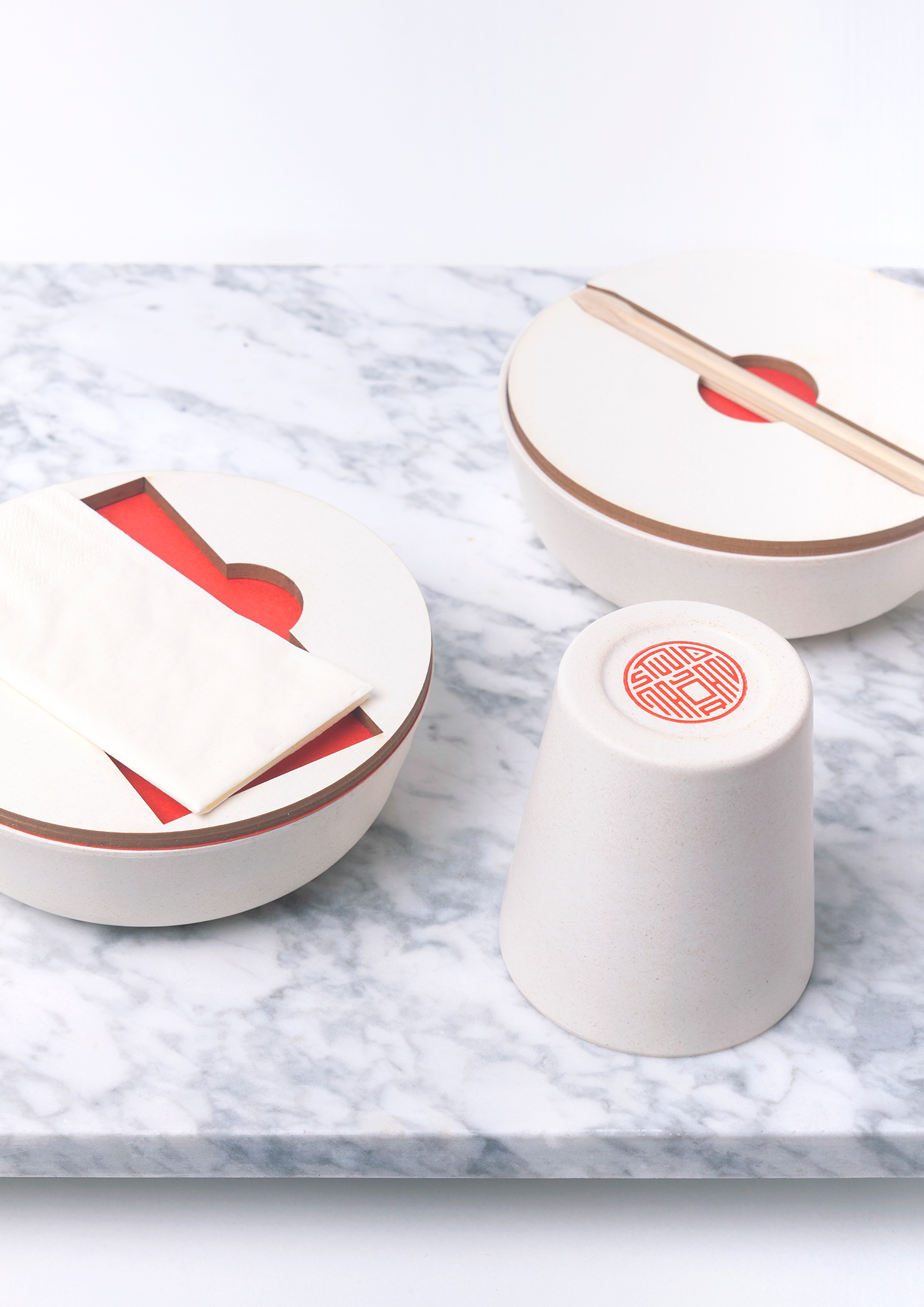 japanese aesthetics inkan seal Food  corporate design simple bright