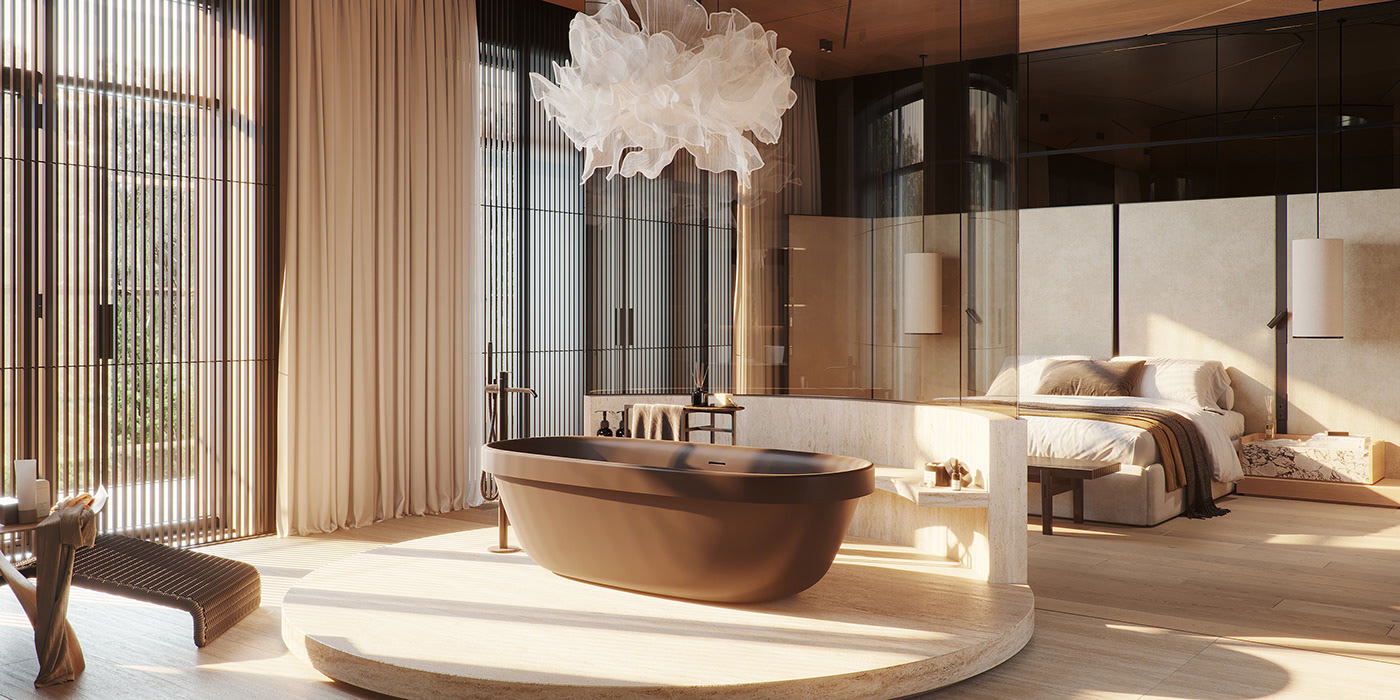 interior design  architecture design home design visualization CoronaRender  bedroom design bathroom 3ds max interiors