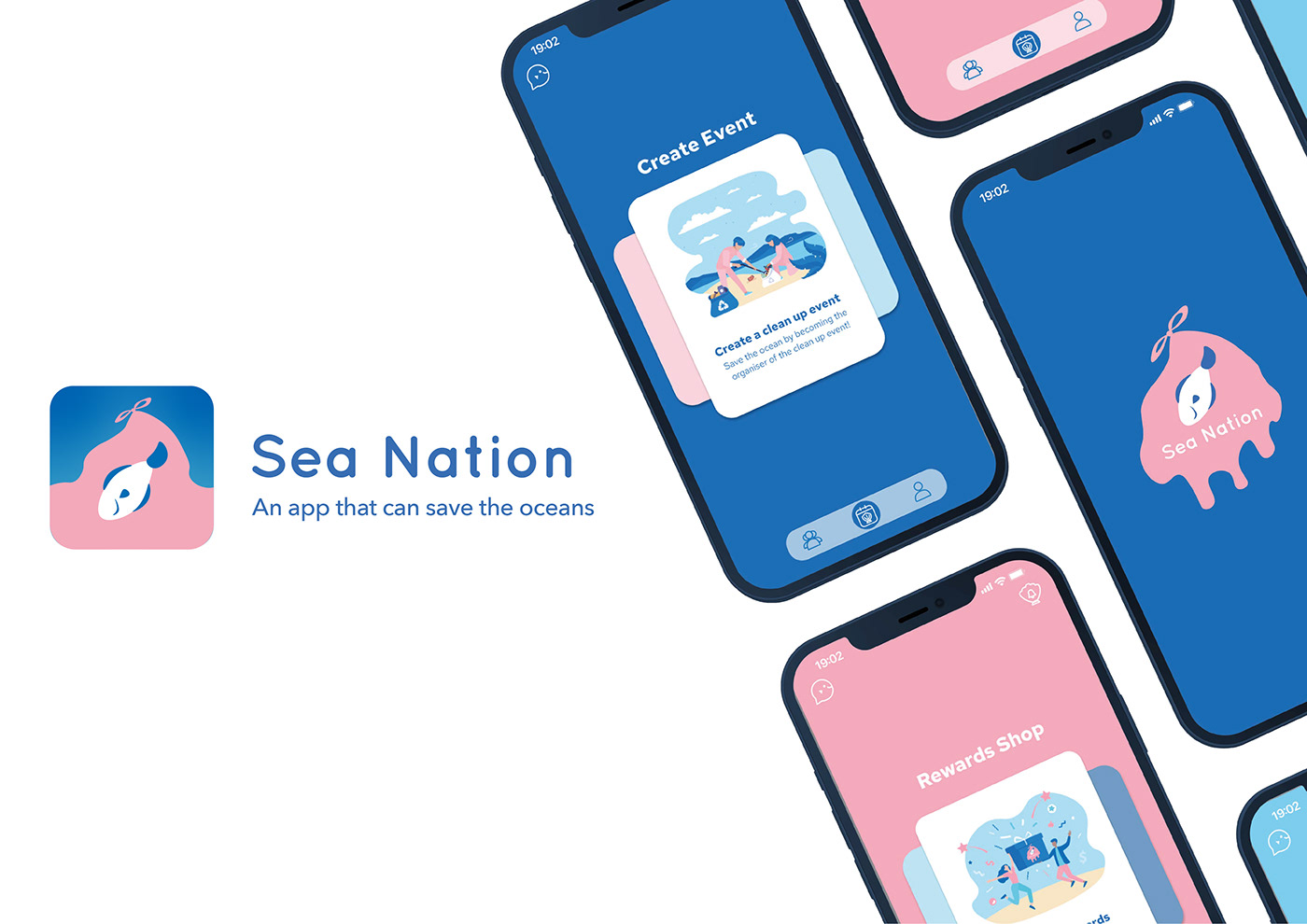 #beachcleanup #cleanup #event   #globalwarming #LogoDesign #MobileAppDesign #ocean #oceanpollution savetheearth uiuxdesign
