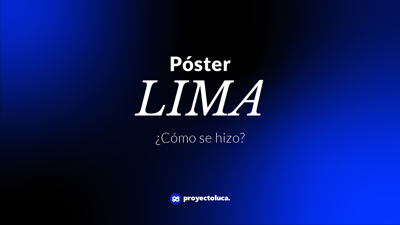 posterdesign graphicdesign typographyposter typographyposterdesign lima diseñografico diseñoperuano luiguicarrillocrea peru poster