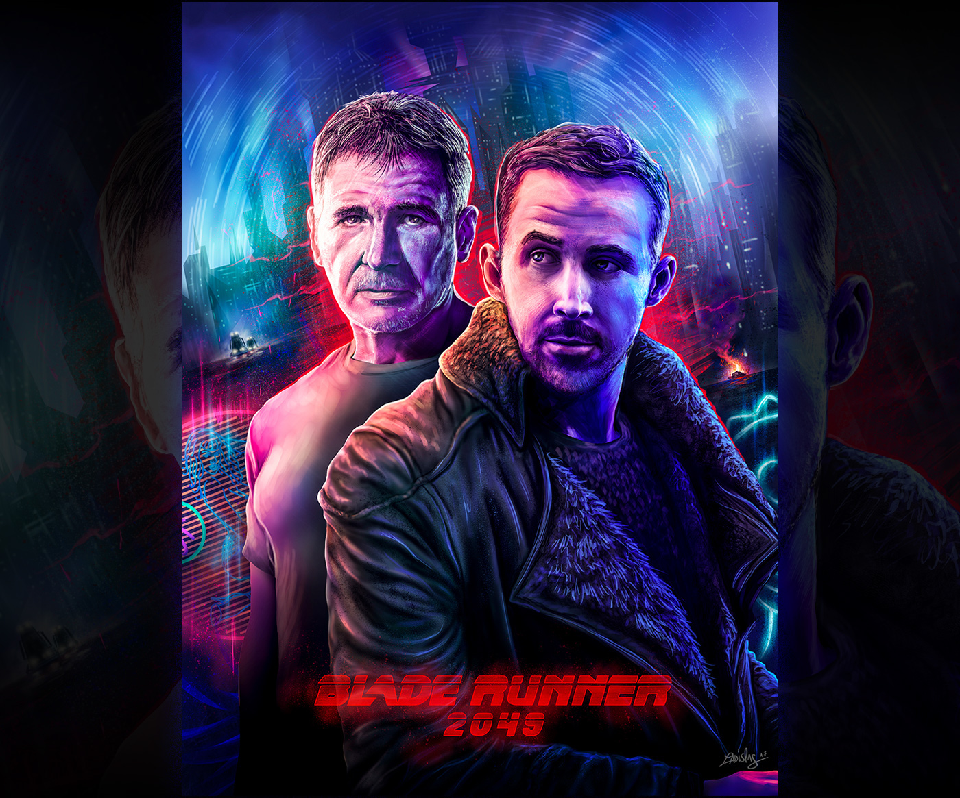 Art Tributes for the upcoming Blade Runner 2049 movie