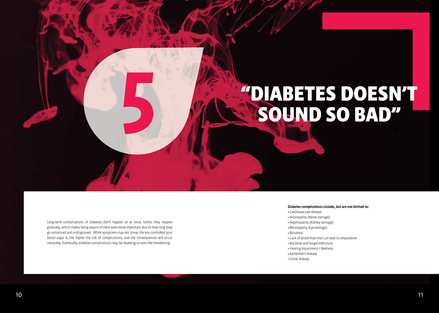 diabetes Type 1 Diabetes bold modern Duotone Pop Art minimalist