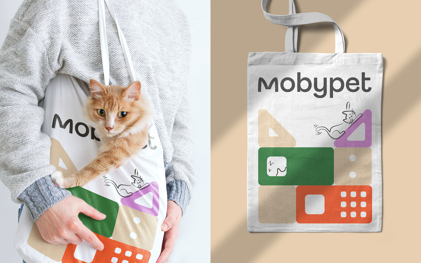 brand identity cats colorful ILLUSTRATION  Packaging animals cute Fun furniture modular