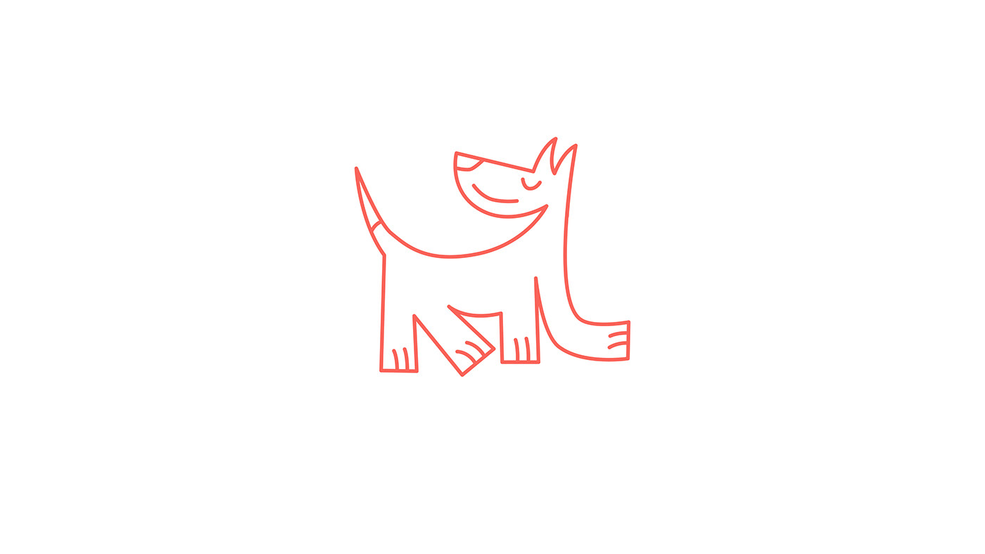 branding  dog graphic design  ILLUSTRATION  Pet petshop