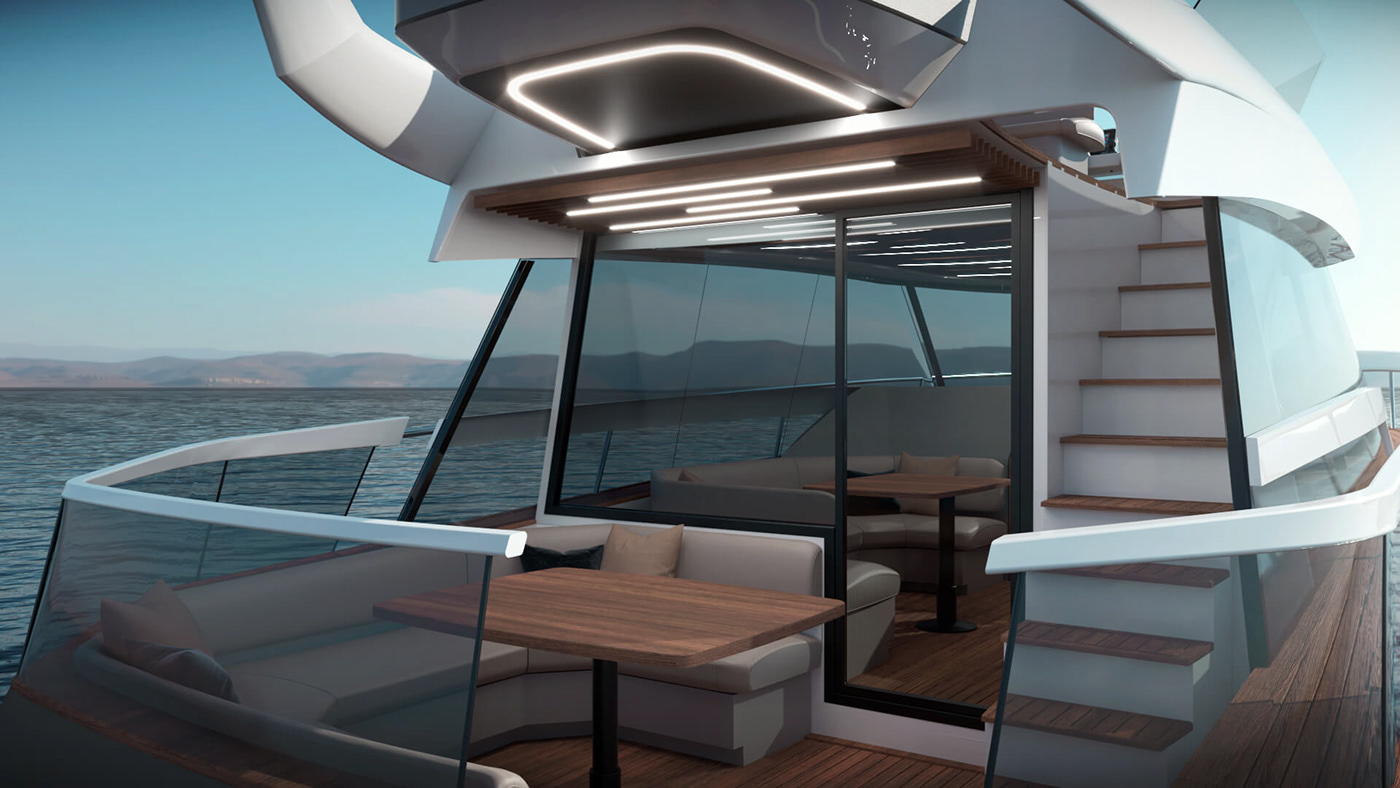 yacht Yacht Design Luxury Design Minimalism yachtdesign