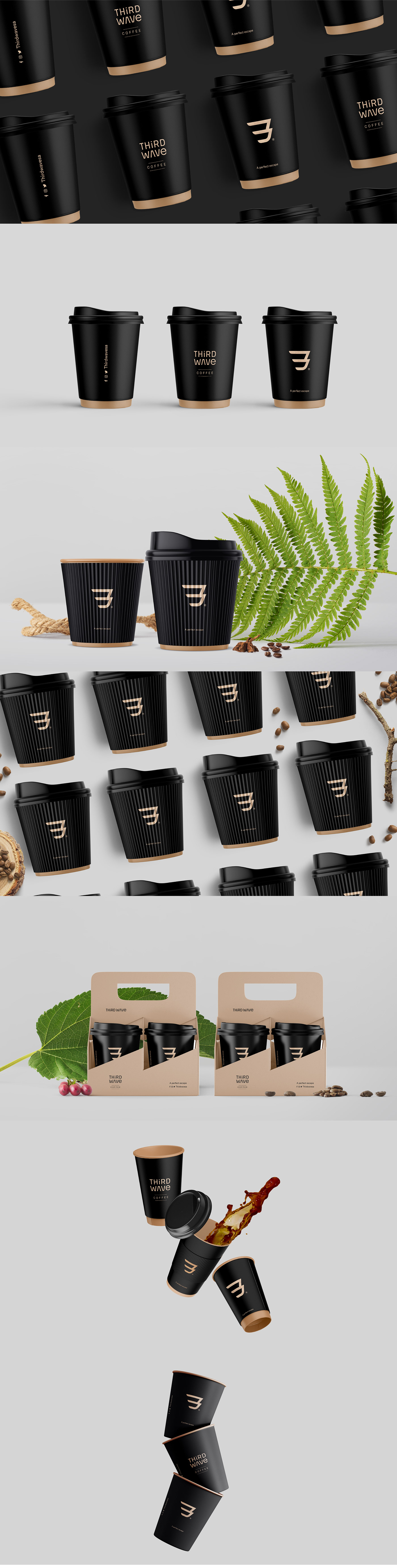 branding  brand cafe Coffee monogram Saudi Trade mark logo coffeeshop riyadh