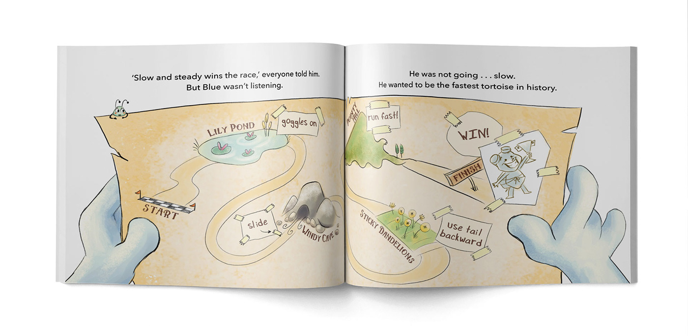 Picture book childrens book kidlit kidlitart ILLUSTRATION  book design barcode cover design gold foil tortoise