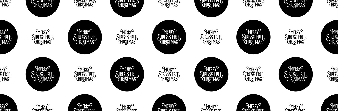 typography   type letters Christmas Advertising  stress