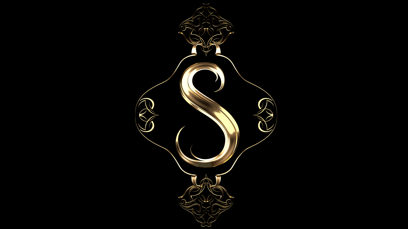 logo branding  luxury 3D design