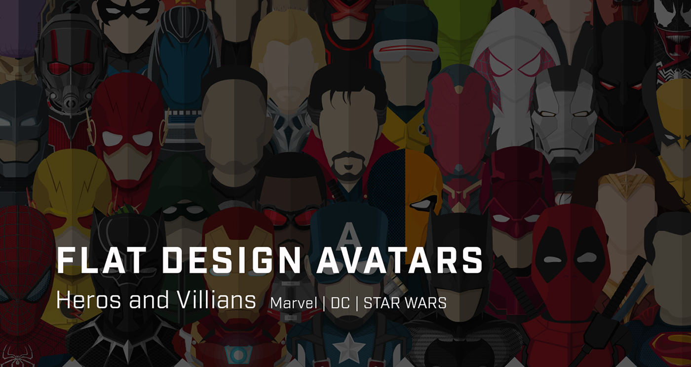Superhero Avatar designs themes templates and downloadable graphic  elements on Dribbble