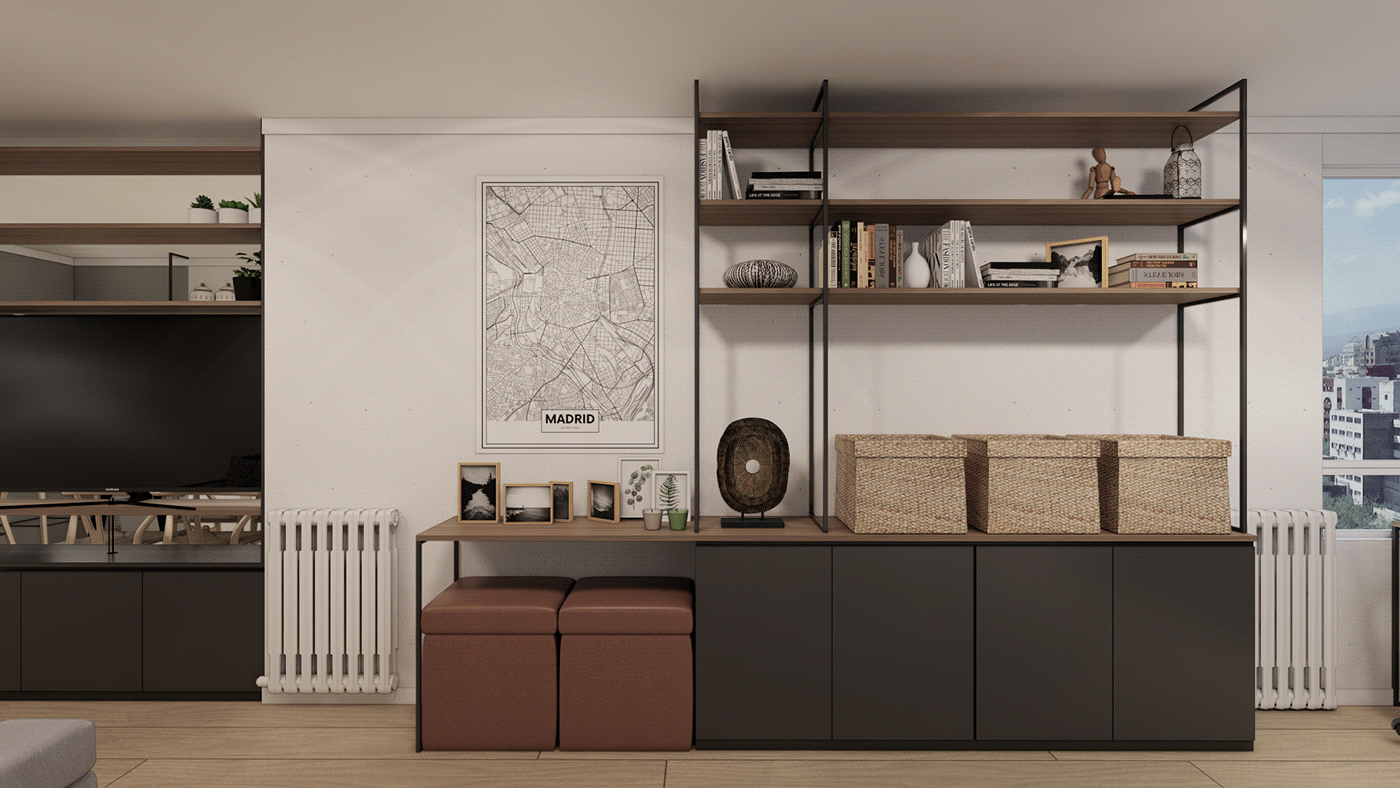 living room interior design  livingdesign visualization Render españa barcelona madrid spain architecture