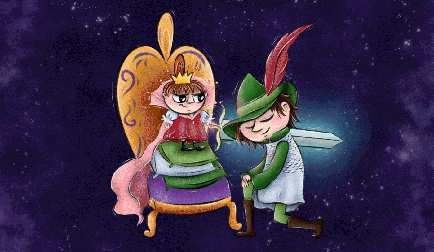 Little My and Snufkin