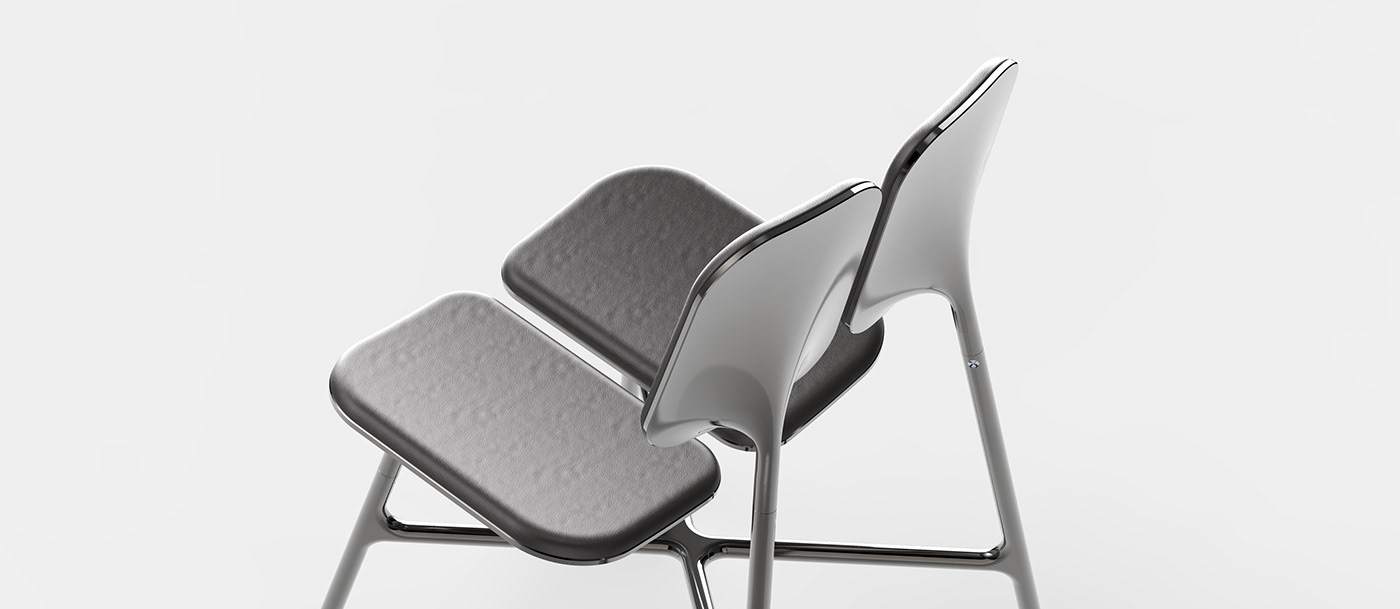 chair furniture furniture design  industrial design  Interior Loungechair product design  seating