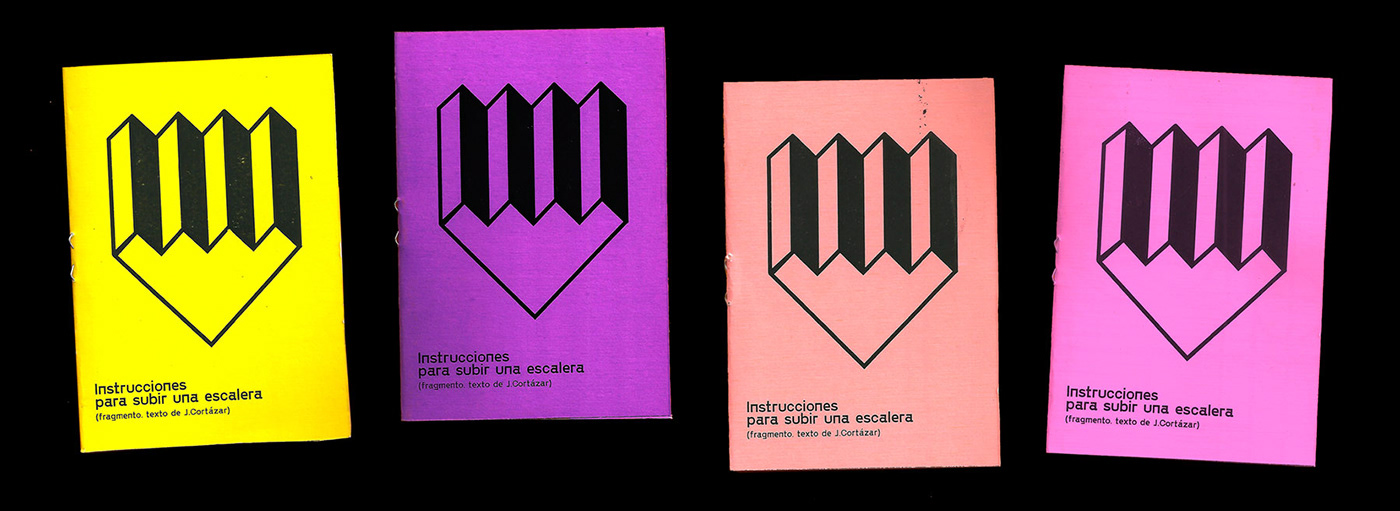 Booklet fanzine editorial design publication colors stickers