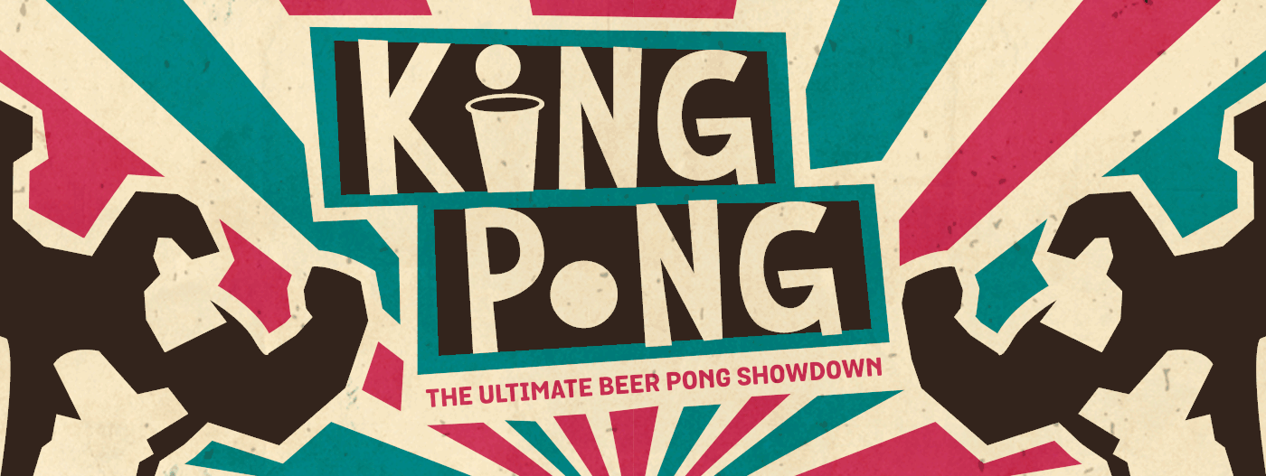 beerpong campaign Event Packaging poster