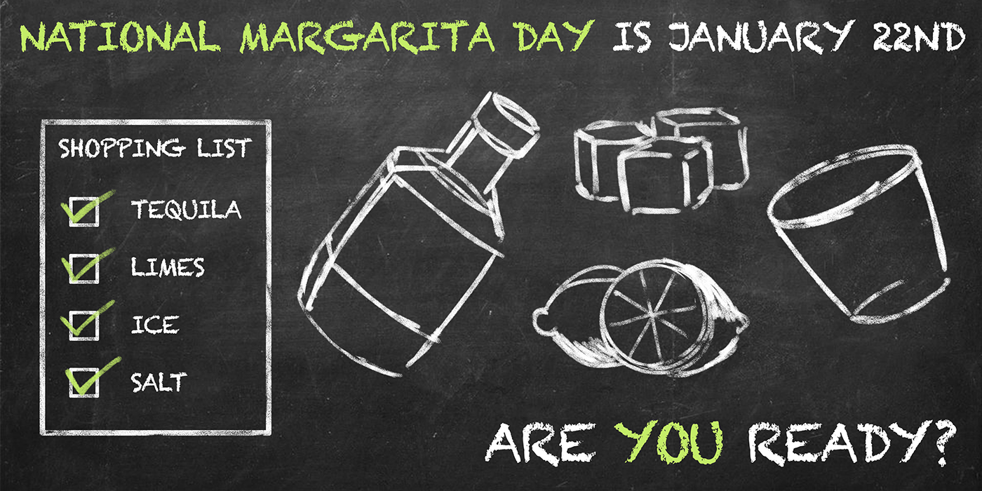 national margarita day design Promotional advertisement