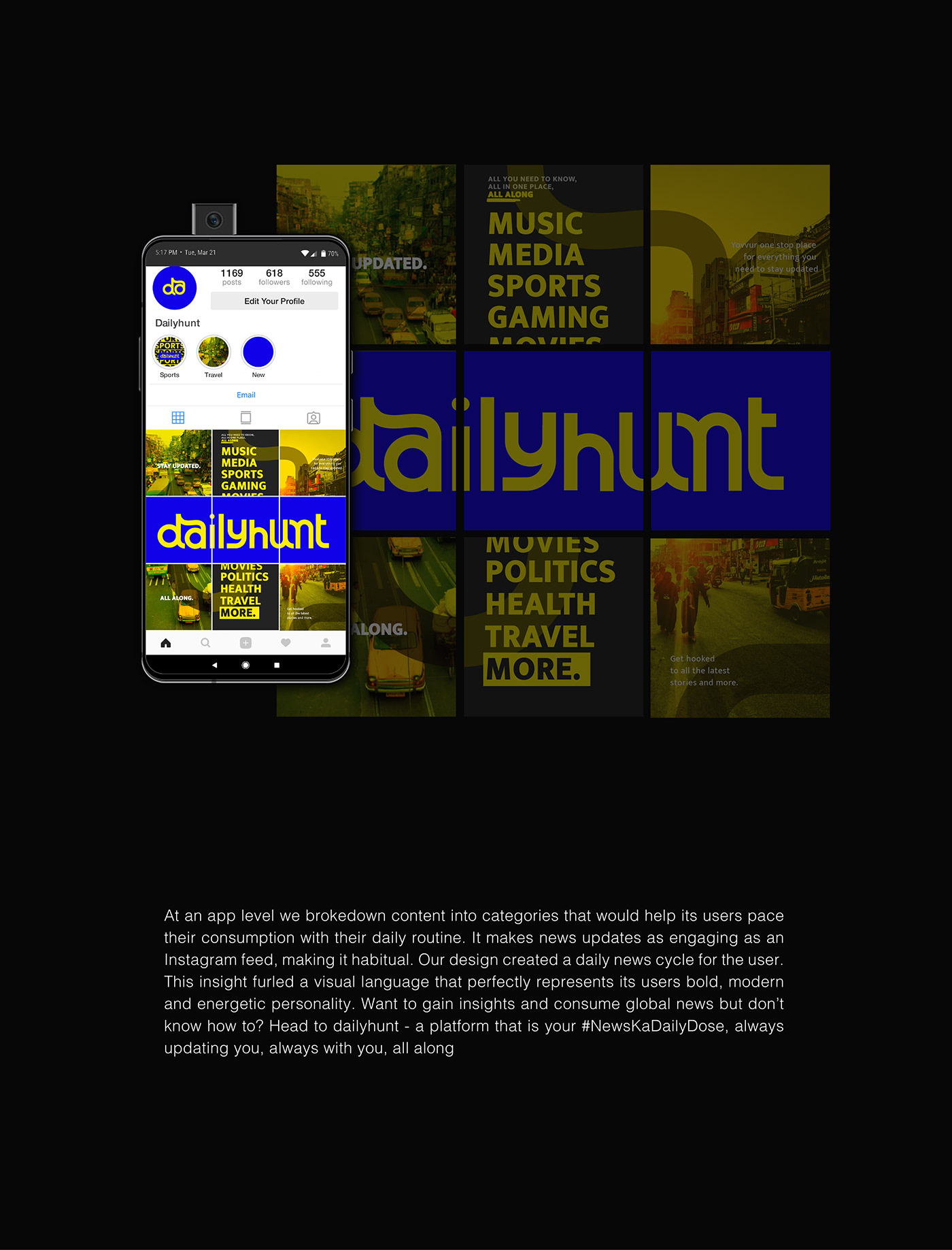 app branding  graphic design  identity indian news print design  Young vernacular contemporary